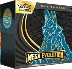 Pokémon ME01: Mega Evolutions Elite Trainer Box (Lucario)